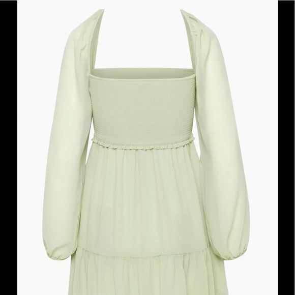 Wilfred Tempest Mini Dress   Pastel Sage Green - Picture 4 of 11